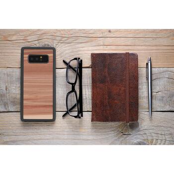 Man&Wood Чехол M4318B, 6.3, совместим с Samsung Galaxy Note8, натуральное дерево, поликарбонат (M4318B)