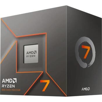 Amd Ryzen 7 8700F процессор 100-100001590BOX, 4.1 GHz, 8 ядер, 16 потоков, 16 MB L3, 65 W TDP, AM5, DDR5 (100-100001590BOX)
