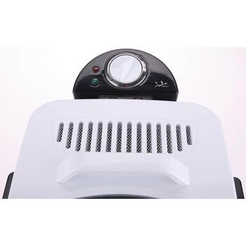 Jata Фритюрница FR278, 2,5 L, 2000 W, белый, регулируемый термостат, холодный ручка, легкая очистка (FR278)