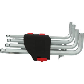 KSTOOLS 151.5000, lodveida sešstūra atslēgu komplekts, garais, 10 gab., 0.42 kg (151.5000)