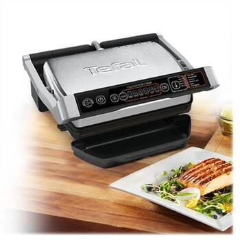 Tefal Kontaktgrils GC706D, 2000 W, nerūsējošais tērauds/melns, 6 programmas, 600 cm2 grilēšanas virsma (GC706D)