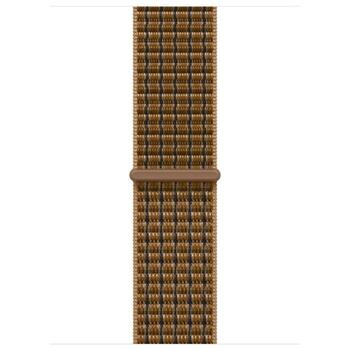 Apple ремешок для часов MK814ZM/A, 42мм, 130-200мм, светло-коричневый в клетку, спортивная петля, 100% переработанный спандекс (MK814ZM/A)