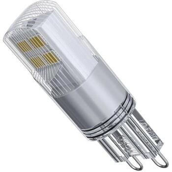 Emos LED лампа Classic JC ZQ9526, 1,9 Вт, 210 лм, 230 В, 320°, 8 SMD, 3000 K, G9, E, 25 000 циклов (ZQ9526)