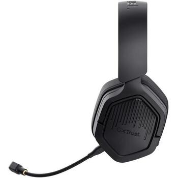 Trust наушники GXT 493PS 20 - 20000 Гц, 1.2 м кабель, Bluetooth, черный, 280 г, регулируемая дужка, съемный микрофон (25746)