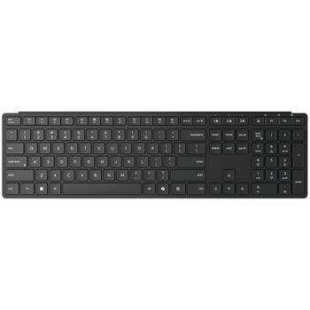 Lenovo Multi-Mode Pro Keyboard 6000 | Keyboard | Wireless | US Euro | Bluetooth | Wireless connection | Dome Switch Keys | Eclipse Black | Brown Box (4Y41S04697)