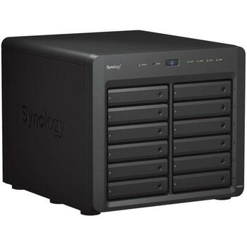 Synology NAS 12BAY/DS2422+ AMD Ryzen V1500B, 4 GB atmiņa, 2 USB 3.2, 12 3.5