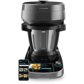 Cecotec Mambo CooKing Victory 4700, 1700 Вт, 19 скоростей, 4.5 Л, нержавеющая сталь, Wi-Fi, автоочистка (4700)
