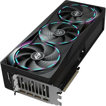 Gigabyte Видеокарта GV-N5080AORUS M-16GD 16GB GDDR7, 256 бит, PCI-E 5.0, 2805 МГц, 3 x DisplayPort, 1 x HDMI (GV-N5080AORUS M-16GD 1.0)