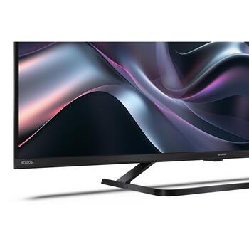 Sharp 43HP6265E, 43, Smart TV, Google TV, UHD, 3840 x 2160, 2 USB, 4 HDMI, LED, Melns (43HP6265E)