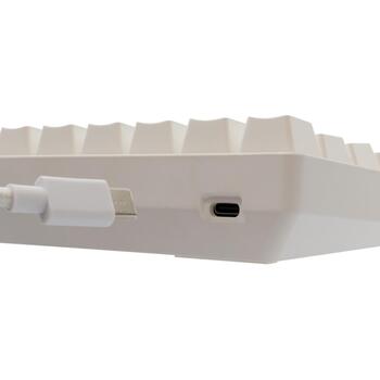 White Shark SHINOBI-2-W-US-RED.SW, механическая клавиатура, 61 клавиша, RGB, горячая замена Red переключателей, anti-ghosting, USB (SHINOBI-2-W-US-RED.SW)