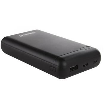 Intenso Power Bank XS20000 20000 мАч, Li-Polymer, 3.1 A, 1x USB-A, 1x USB-C, черный (7313550)