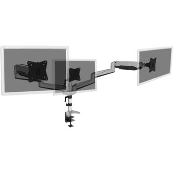 Digitus настольное крепление DA-90363, для 3 мониторов, 15-27 дюймов, 3x6 кг, VESA 75x75/100x100 мм, газовая пружина (DA-90363)