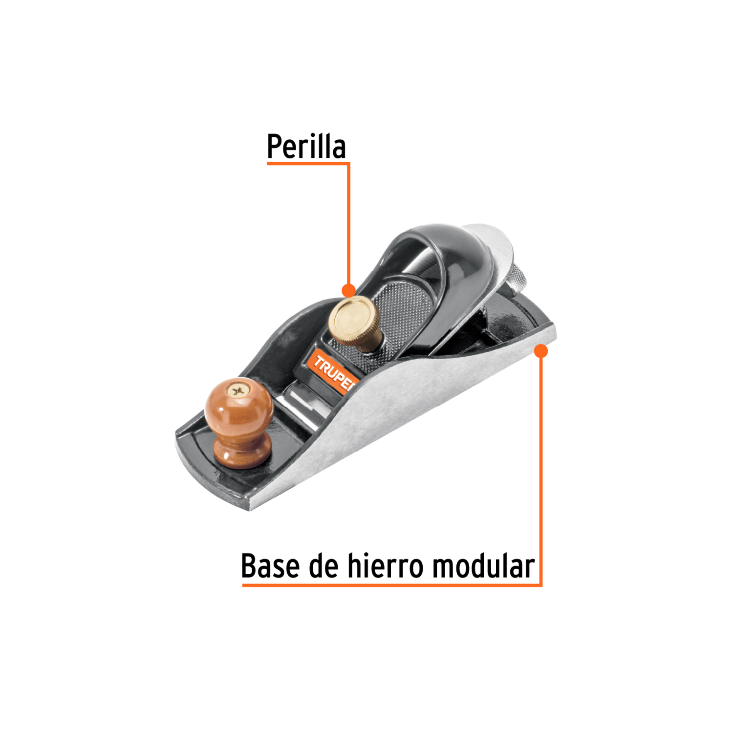 Рубанок 41мм TRUPER (CH-7)