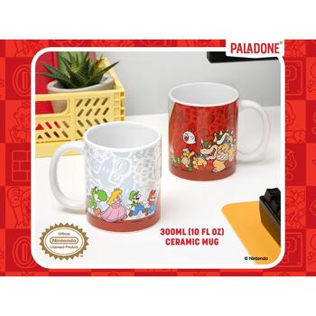 Paladone Super Mario кружка PP13704NN, 300ml, 376g, многоцветная, подходит для микроволновки, можно мыть в посудомоечной машине (PP13704NN)