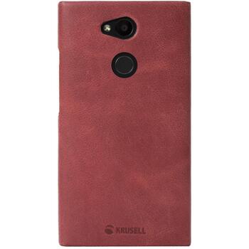 Krusell Telefona vāciņš 61246, 14cm, dabīgā āda, sarkana, aizsardzība pret skrāpējumiem, putekļu drošs (61246)
