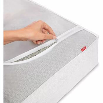 Rayen Коробка для одежды Medium 01203911, 45x103x16см, ПВХ, двойная молния, дышащее сетчатое окно (01203911)