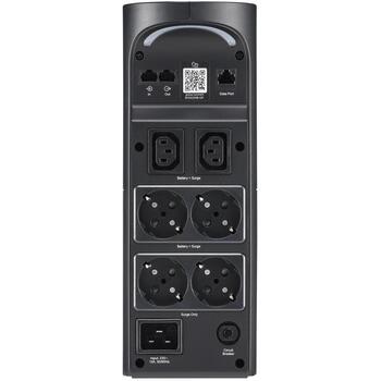 Schneider Electric Back-UPS Pro BGM2200B-GR, 2200VA, 1320W, 230V, Line-interactive, чистая синусоида, RGB, 4x Schuko, 2x C13 (BGM2200B-GR)