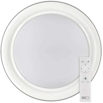 Emos LED Лампа REMI ZM5113, 45 W, 2700-6500 K, 2700 lm, IP20, круглая, пульт дистанционного управления, затемнение (ZM5113)