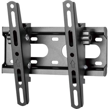 Sbox televizora kronšteins PLB-2522T-2, 23-43 collu, 45kg, 75x75-200x200, noliecams, līmenis, izliektiem ekrāniem (PLB-2522T-2)