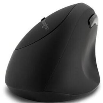 Kensington Pro Fit Ergo K79810WW, bezvadu datorpele, kreisajai rokai, 1600 DPI, 6 pogas, melna, USB-A, SmartFit (K79810WW)