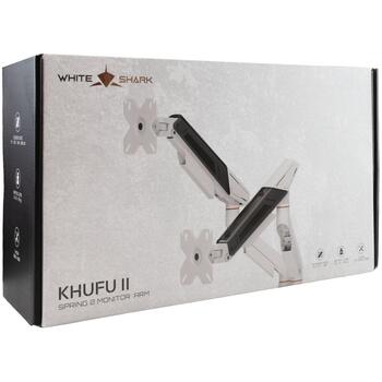 White Shark KHUFU-II GMS-3211 / 2 Monitor Desktop Mount (KHUFU-II)