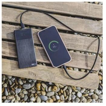 Emos Power Bank BetaQ 20 B0532B, 20000 мАч, 22,5 Вт, 2x USB-A, 1x USB-C, 1x micro USB, LED индикатор (B0532B)