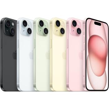 Apple Мобильный телефон 15 MTP03PX/A, 128 ГБ, 6.1