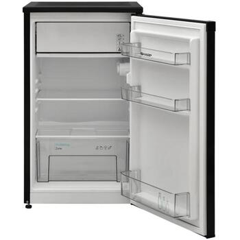 Sharp холодильник SJ-UE088T0B-EU, 89л, 77л, класс E, 41дБ, класс C, 108кВтч, T/SN, отдельностоящий, прямое охлаждение (SJ-UE088T0B-EU)