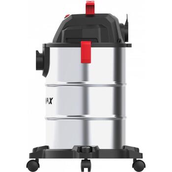 Ecomax putekļu sūcējs sausai un slapjai sūkšanai EMX 25L EM19307-25BA&EMX, 900W, 25l, 153mbar, 32m³/h, 220-240V, 3m (EM19307-25BA&EMX)