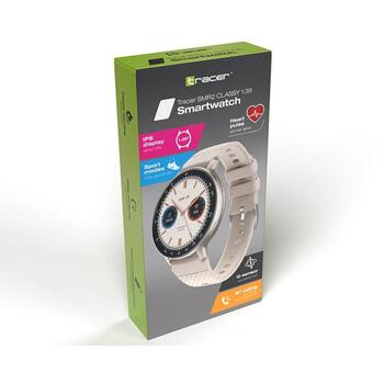 Tracer смарт-часы SMR2 Classy TRAFON47336, 1,39'', 360 x 360, RTL8763EWE, Bluetooth 5.2, IP67, 230 mAh (TRAFON47336)