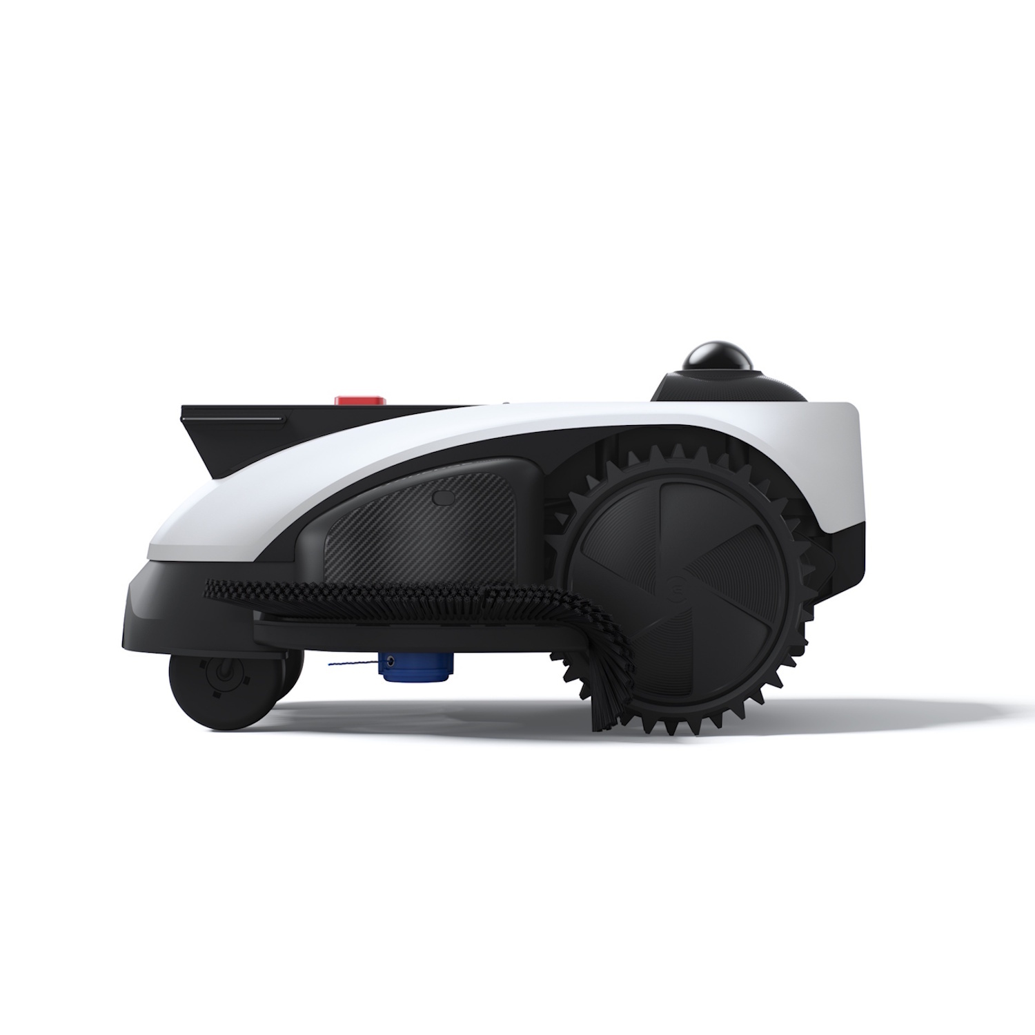 Ecovacs GOAT O1200 LiDAR PRO робот-газонокосилка беспроводной 1200m² 220mm LiDAR навигация Черно-Белая (GOAT O1200)