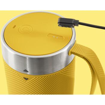 Tefal Блендер BL1C0230, 0.3 L, Tritan, 50 W, 20000 об/мин, желтый/прозрачный, легкая очистка (BL1C0230)
