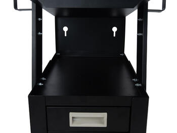 Geko сварочная тележка G80088, 70.5x70.5x40см, 2 полки, 4 ящика, 2 колеса 15см, 2 поворотных колеса 360° (G80088)