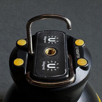 JCB uzlādējams rotējošs LED darba lukturis darbnīcai un būvlaukumam 600lm 360° magnētiska pamatne USB Powerbank IP44 JCB-WL-GLOBE (JCB-WL-GLOBE)