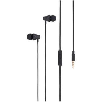 Tellur Наушники TLL162232, 1.2m, 16Ω, 20Hz-20KHz, 98±3dB, Встроенный микрофон, Провода, Черный (TLL162232)