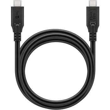 Goobay USB-C кабель 66507 612812, 1.5 м, 60 Вт, быстрая зарядка Power Delivery, передача данных, USB-C (66507)