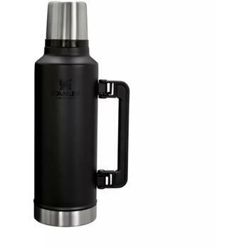 Stanley Термо 28113480065 1.9L, черный, сохраняет тепло до 45ч, холод до 48ч, холод с льдом до 8д, нержавеющая сталь (28113480065)