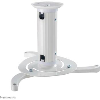Neomounts потолочный крепеж для проекторов BEAMER-C80WHITE, высота 130-200 мм, максимальная нагрузка 15 кг, белый, 360° поворот (BEAMER-C80WHITE)