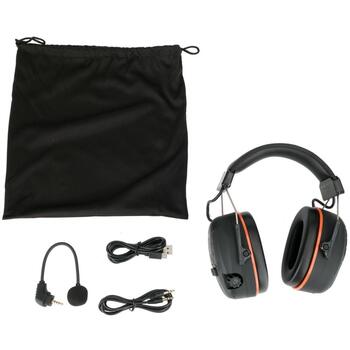 Yato активные наушники YT-74627, SNR 32 дБ, Bluetooth 5.4, IAL, 30 ч, 1000 мАч, Li-Po, USB Type-C, AUX, EN 352 (YT-74627)