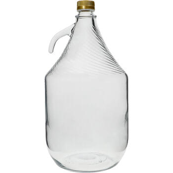Browin бутыль 640015, 5 L, 35 см, с винтовой крышкой, стекло, ручка, без корзины (640015)