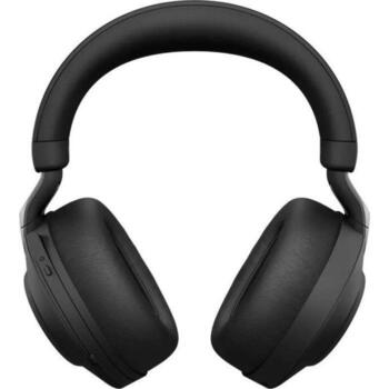 Jabra Наушники Evolve2 85 Link380a 28599-999-999, 30м, Стерео, 117дБ, Bluetooth, Microsoft Teams, сертифицировано TCO (28599-999-999)