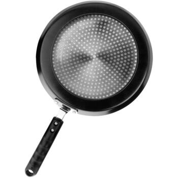 IBILI Indubasic panna 104598, 20 cm, alumīnijs, nepiedegošs pārklājums, indukcijai, melna (104598)