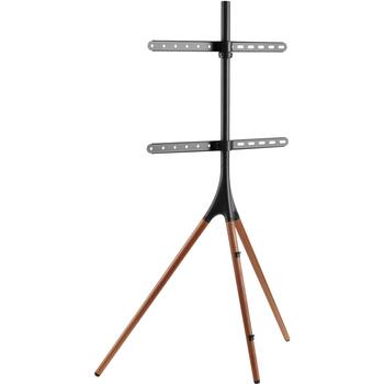Sbox televizora kronšteins FS-1246F, 45-65, 32kg, 200x200, 600x400, uz grīdas, izliektiem ekrāniem, kabeļu pārvaldība (FS-1246F)