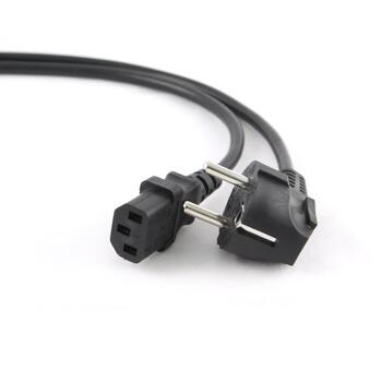 Gembird Кабель питания PC-186-1M 1 м, 1 выход, 0.1 кг (PC-186-1M)