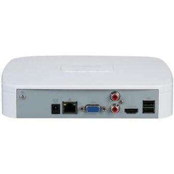 Dahua NVR2108-4KS3 сетевой видеорегистратор, 8CH, 12 МП, 10 Вт, 1 HDMI, 1 RJ45, 8 PoE портов, 2 USB 2.0, 1 аудио вход (NVR2108-4KS3)