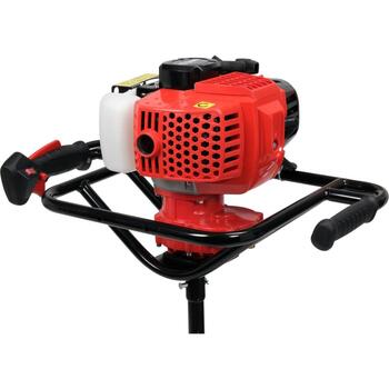 Yato Benzīna zemes urbis YT-84660, 1.4 kW, 51.2 cm³, 200 mm, 320 min⁻¹, 7000 min⁻¹, 0.85 l, 40:1, 0.6 l/h, gaisa dzesēšana (YT-84660)