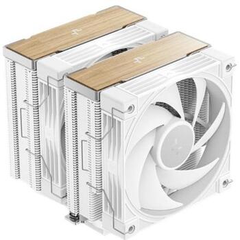 Deepcool Procesora dzesētājs AK620 G2 WH R-AK620G2-WHNNMN-GJD, 57.76 cfm, 28.87 dBA, 2 ventilatori, 6 siltuma caurules (R-AK620G2-WHNNMN-GJD)