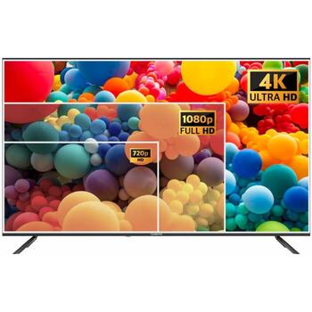 Manta televizors 55LUA123E, 3840 x 2160, 55 collas, 3 HDMI, 2 USB, 250 cd/m², 5000:1, 40000:1, Wi-Fi, Android 11, HDR 10, DD+ 5.1 (55LUA123E)