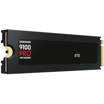 Samsung SSD M.2 MZ-VAP8T0CW 8TB, скорость чтения 14800 MB/s, скорость записи 13400 MB/s, PCIe 5.0, V-NAND TLC, 2200000 IOPS (MZ-VAP8T0CW)