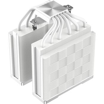 Deepcool CPU Dzesētājs AK620 R-AK620-WHNNMT-G-1, 68.99 cfm, 2 ventilatori, 6 siltuma caurules, 28 dBA (R-AK620-WHNNMT-G-1)